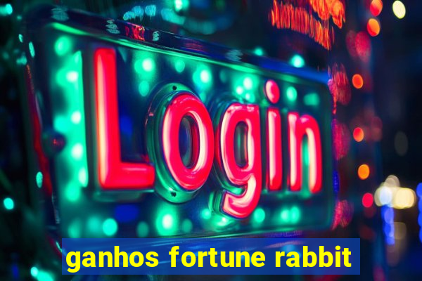 ganhos fortune rabbit